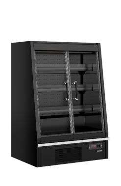 Refrigerador mural de supermercado Galaxy+ GPL10FGD Black