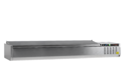 Vitrina refrigerada sobre encimera GN1/3 GVC38-200 S/S