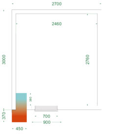 Cámara de congelación CRNF2730