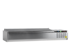 Vitrina refrigerada sobre encimera GN1/3 GVC38-150 S/S