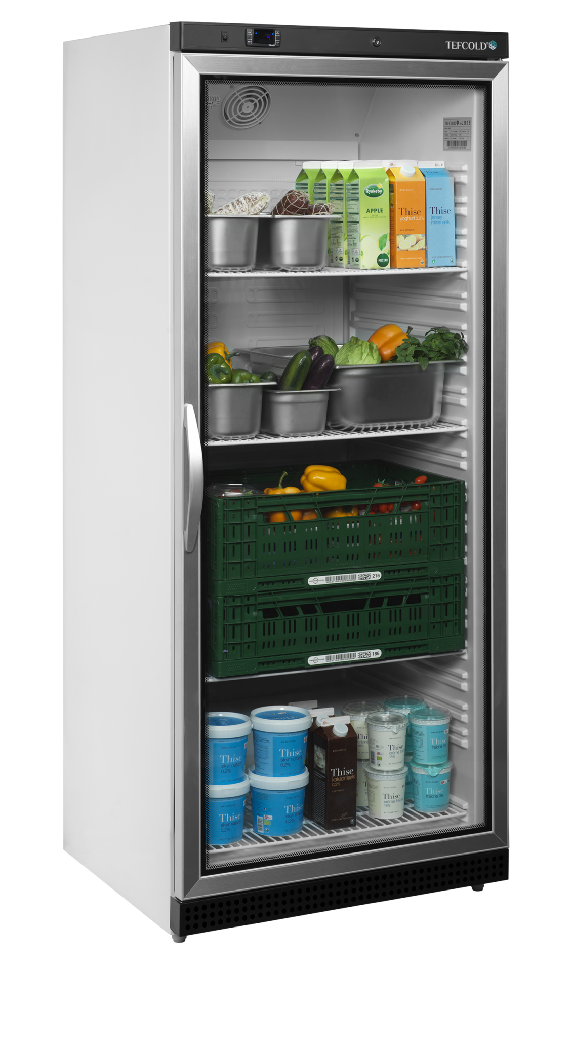 Expositor refrigerado GN2/1 UR600G - Imagen 2