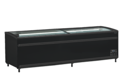 Isla de supermercado bitemperatura color  negro SFI250B-CF VS