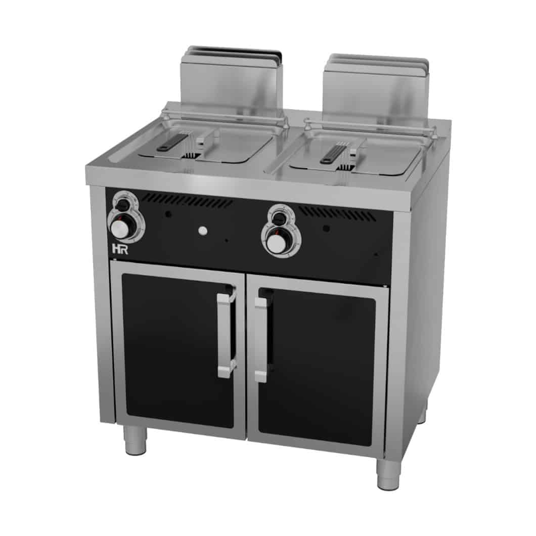 FREIDORA A GAS CON GRIFO