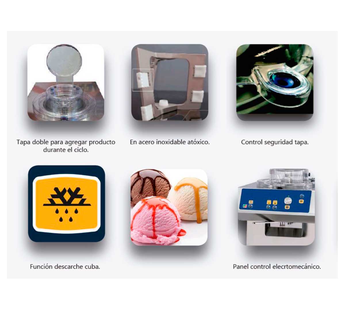 Staff Ice System Mantecadora Vertical BFE - Imagen 3